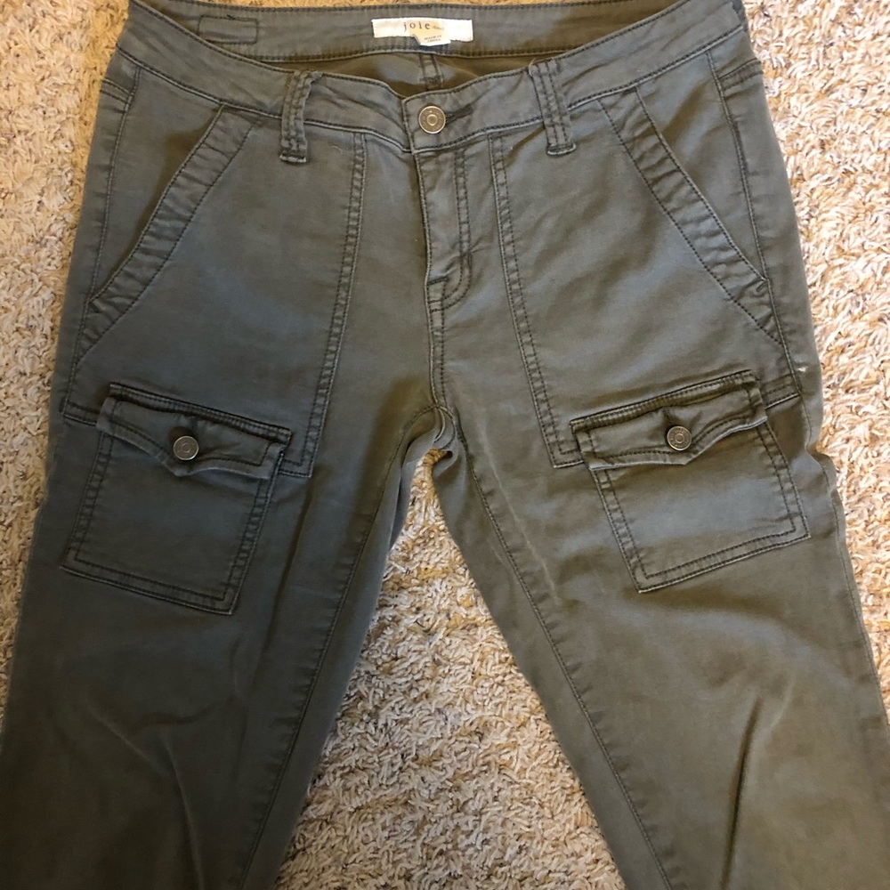 Army green pants